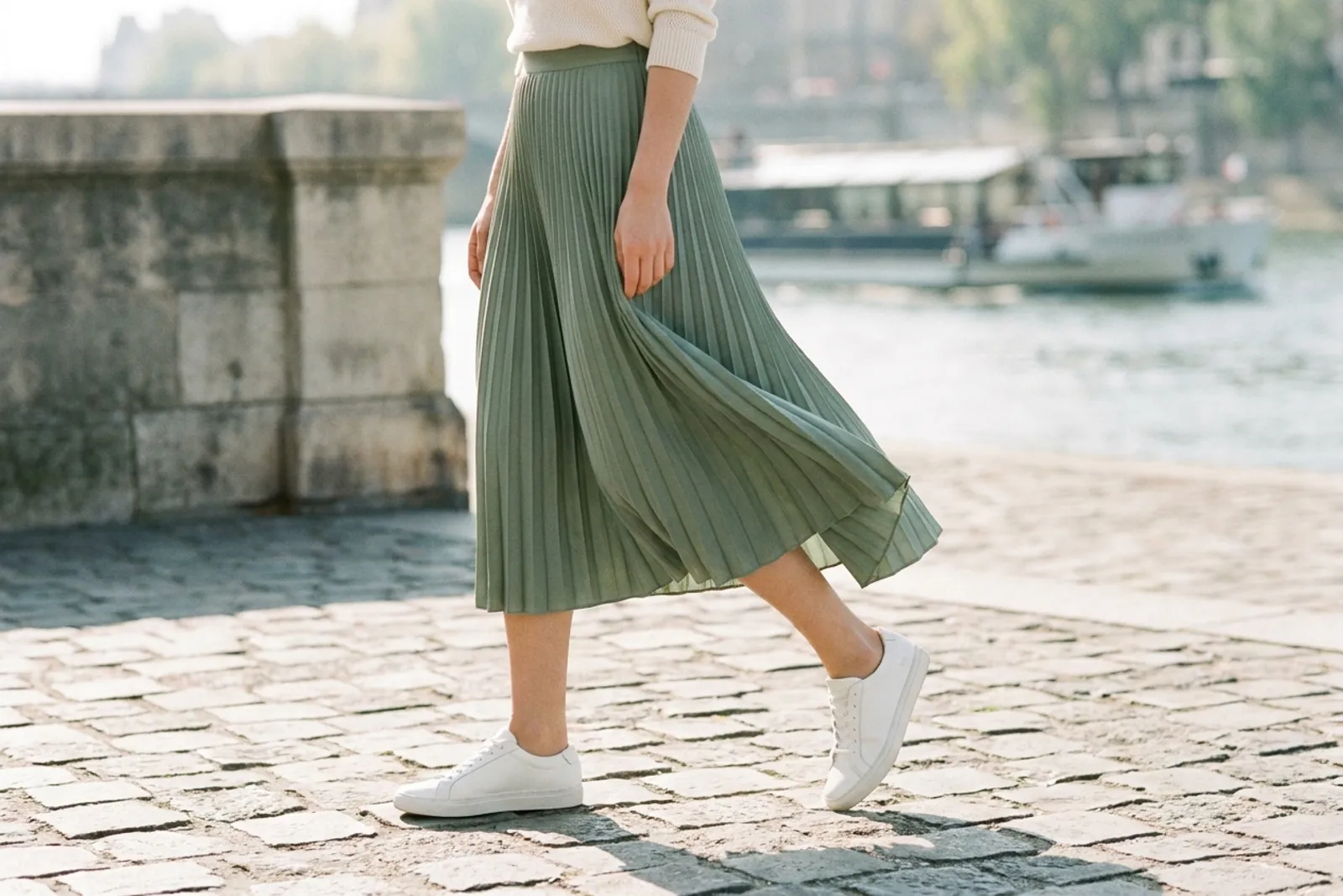 Baskets blanches : les porter avec style et les garder blanches