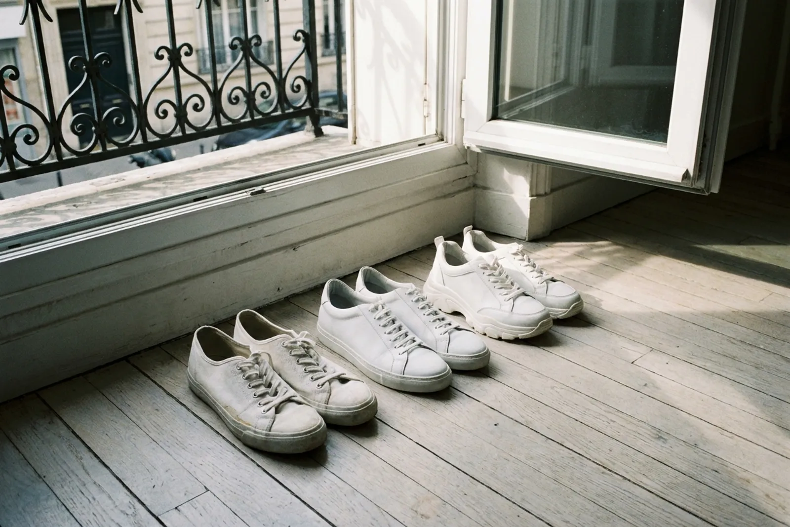 Comparatif : baskets blanches, de 40 à 120 €