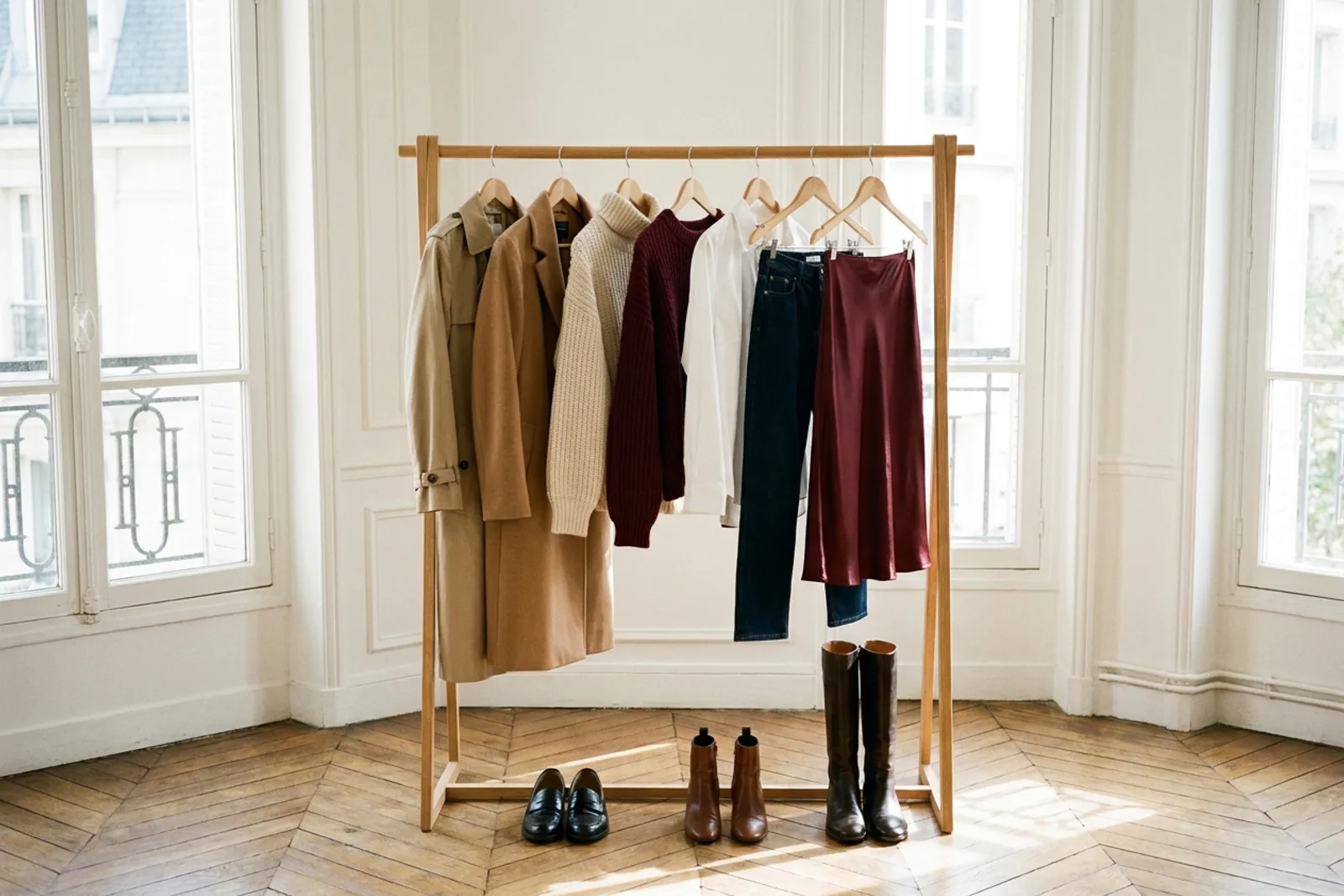 Garde-robe capsule d&rsquo;automne : 25 pièces, toutes les tenues